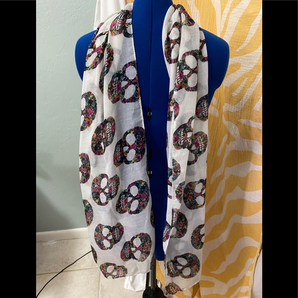 💥💥 Sugar skull scarf wrap